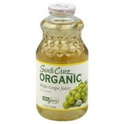 Santa Cruz Organic 100% Juice White Grape - 32 fl oz Pack of 2