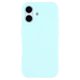 thumbnail image 3 of For iPhone 16 Case 2.0mm Thick Solid Color Soft TPU Phone Back Cover Large Lens Cutout - Grey, 3 of 5