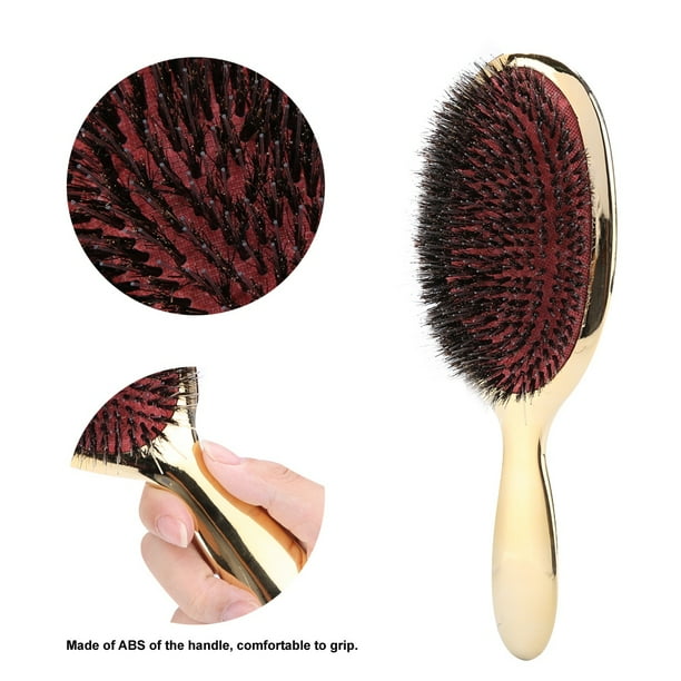 Peine de Masaje para el Cabello con Cerdas de Nailon, Cepillo Aniestós para el Cuero Cabelludo para un Cabello Brillante y Saludable