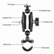 thumbnail image 4 of Motorcycle Camera Holder Rearview Mirror Adjustable Metal Fixed Bracket Stand For Hero 8/7/6 Action, 4 of 5