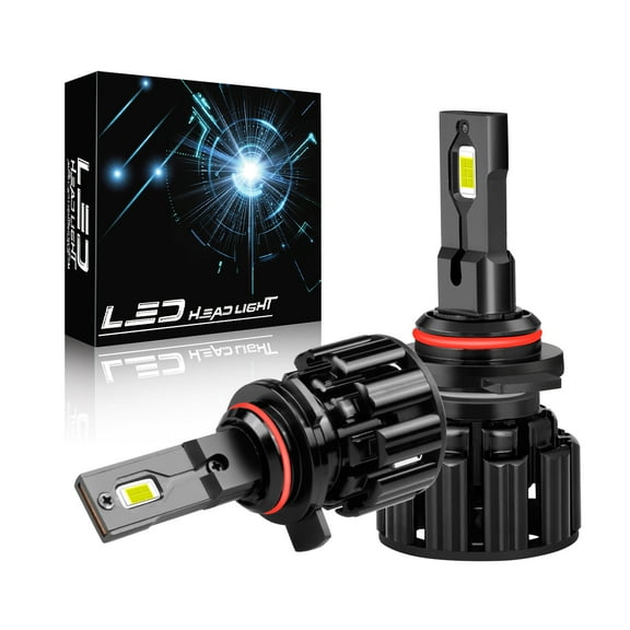 For Dodge Challenger 2015 2016 2017 2018 2019 2020 LED Headlight Bulbs 9012 High and Low Beam 2pcs,f15