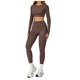 thumbnail image 1 of Conjuntos de entrenamiento for mujer, 2 piezas, sujetador deportivo, camiseta sin mangas, polainas de cintura alta, gimnasio, Yoga, ropa activa, Top de entrenamiento for mujer, 1 of 4