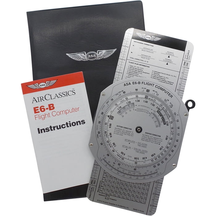 ASA E6B Metal Flight Computer - Walmart.com