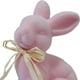 thumbnail image 3 of Musgo Terciopelo Simulado Conejito Pascua Sala Estar Escritorio Pequeños Adornos Decoraciones Lindas (rosa) Rosa (altura 19 Cm), 3 of 9