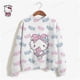 thumbnail image 5 of Sudadera con capucha de gran tamaño de otoño Sudadera con capucha de gran tamaño kawaii para mujer Sudaderas de moda HELLO KITTY Y2k Ropa Sudadera de mujer, 5 of 5