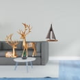 thumbnail image 2 of Escultura de ciervo, estatua de , escultura de resina, adorno de animal, figura de mesa, diseño único, adecuada para dormitorio, sala de estar,, 2 of 8