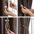 thumbnail image 4 of Perla bola magnética cortina lazo cuerda espalda retenciones hebilla Clips accesorio varillas accesorios gancho soporte decoraciones para el hogar oso de fresa Hogar, 4 of 4