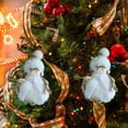 thumbnail image 6 of MXTPOV Exquisite Christmas Decorations for Christmas Tree, Plush Cute Angel Ornaments Hanging for Backpack Party Car Home Decor, White, 6 of 6