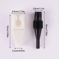 thumbnail image 3 of Flexible Draining Tool Snap Funnel, Multi-Purpose Spill-Free Fluid Drain, Reusable & Molds Any Shape, No-Mess Oil Changes for Automotive & Home, 3 of 8