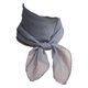thumbnail image 1 of Bufanda de gasa Guardung, accesorio de ropa, pañuelo pequeño, sencillo y transpirable, para mujer, para el trabajo, la casa, viajes, compras, color gris., 1 of 6
