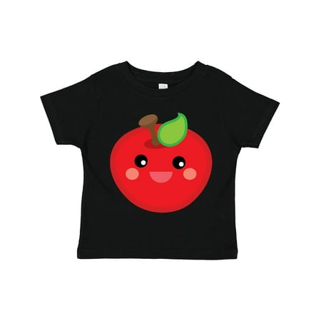 

Inktastic Smiling Apple Gift Toddler Boy or Toddler Girl T-Shirt
