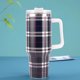 thumbnail image 3 of Vaso aislado al vacío de 40 oz que mantiene la botella de agua aislada caliente fría para mujeres y hombres, 3 of 6