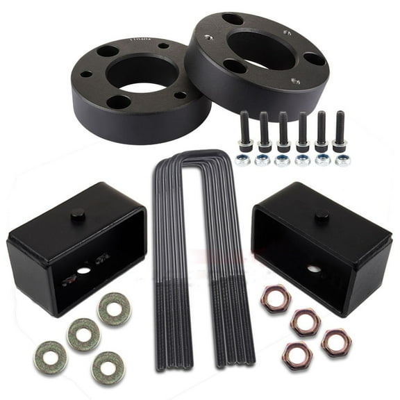 CCIYU Leveling Lift Kit raise your truck 2.5" Front Leveling lift kit and 2" Rear Leveling lift kit fits for chevy Silverado Sierra for GMC 1500 Fits select: 2016-2018 GMC SIERRA K1500 SLT