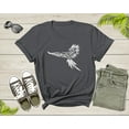 thumbnail image 2 of Flying Cool Parrot Bird Tropical Bird Animal Cockatoo Macaw T-Shirt Soaring Parrot Gift T Shirt for Men Women Kids Boys Girls Graphic Tshirt, 2 of 8