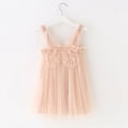 thumbnail image 1 of Robe d'Été Fille Kawaii Aile d'Ange Fée Bouffante Robe Tout-Petit Enfant Nouvelle Robe Princesse à Bretelles en Maille pour Filles Robes de Fête d'Anniversaire MTK02, 1 of 6