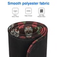 thumbnail image 3 of Long Mouse Pads for Desk,Brown Skull Rose Pattern Desk Mats on Top Of Desks, Desk Mouse Pad Extra Large with 3mm Non-Slip Base and Stitched Edge for Gaming,Office,Work,Home 47.3"x23.6", 3 of 6