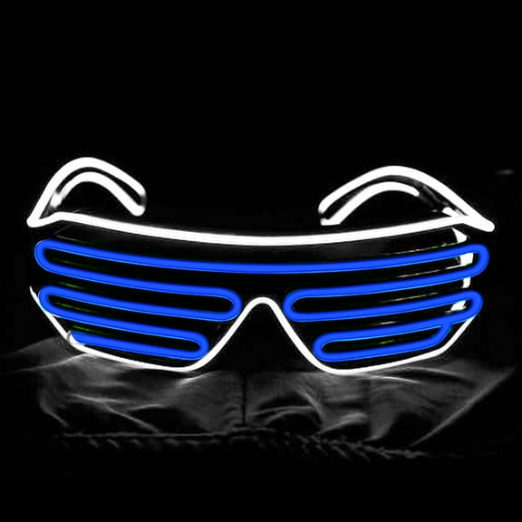 led Light up Glasses Party,led Glasses for Adults Party, Luminous Glasses for Parties, EL Glasses Costumes for Party