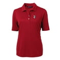 thumbnail image 2 of Women's Cutter & Buck Red Indianapolis Indians Virtue DryTec Eco Pique Recycled Polo, 2 of 3