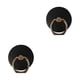 thumbnail image 1 of Cateissary Anillo de teléfono Adhesivo para teléfono Soporte para teléfono con rotación de 360 ​​grados de teléfono Escritorio Negro 2piezas, 1 of 5