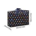 thumbnail image 3 of Tdxkok Heavy Duty Extra Large Storage Tote with Reinforced Handles,Thickened Double Zipper Organizer,Durable Bag for Clothes Toys Christmas Decoration Home Storage, 3 of 6