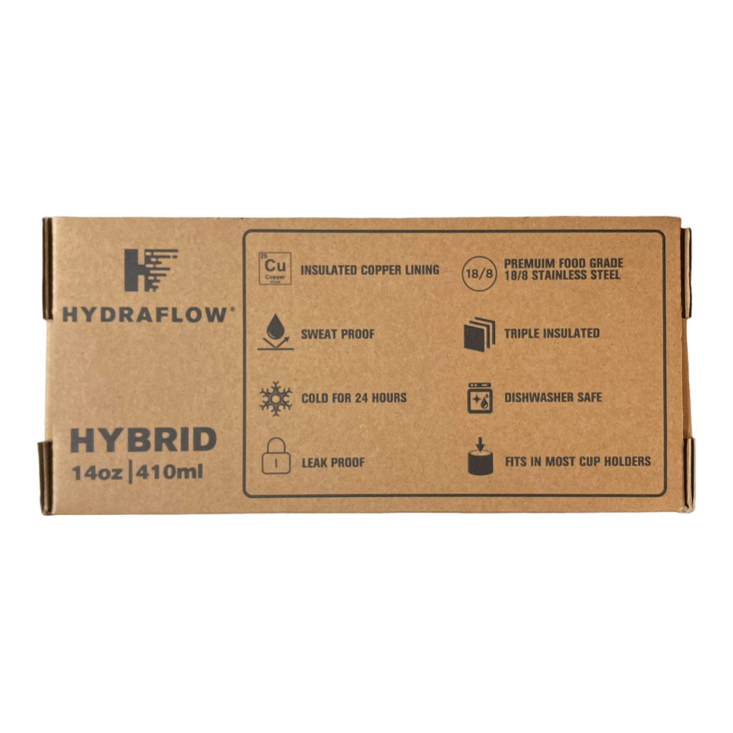 Hydraflow Kids Hybrid 14-oz Stainless Steel Insulated Bottles, 2