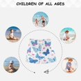 thumbnail image 6 of Kids' Beach Pants Comfortable Swim Trunks Cute Butterflies and Hearts Pattern Shorts for Pool Vacation and Lounge Wear 2T, 6 of 8