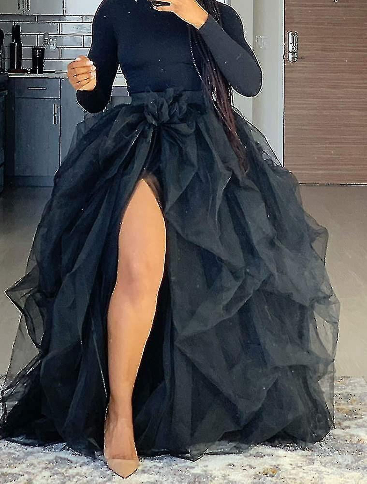 Vestidos con falda de tul largos sale