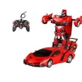 thumbnail image 1 of Coche De Control Remoto 2 En 1, Coche Robot De Deformación, Juego De Juguetes Educativos Para Niños, Coche De Carreras Eléctrico Con Control Remoto seitruly EL018120-04, 1 of 5
