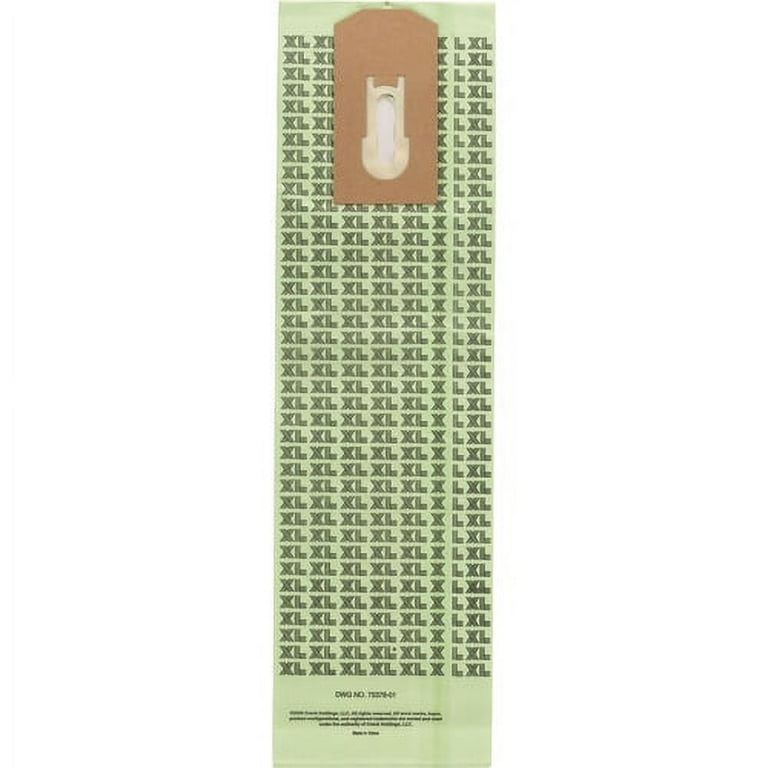 Oreck XL Standard Upright Hypoallergenic Filtration Bags - 24 / Carton - Green Oreck XL Standard Upright Hypoallergenic Filtration Bags - 24 / Carton - Green