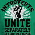thumbnail image 3 of CafePress - Introverts Unite Dark T Shirt - Men's Classic Graphic Cotton T-Shirt, 3 of 4