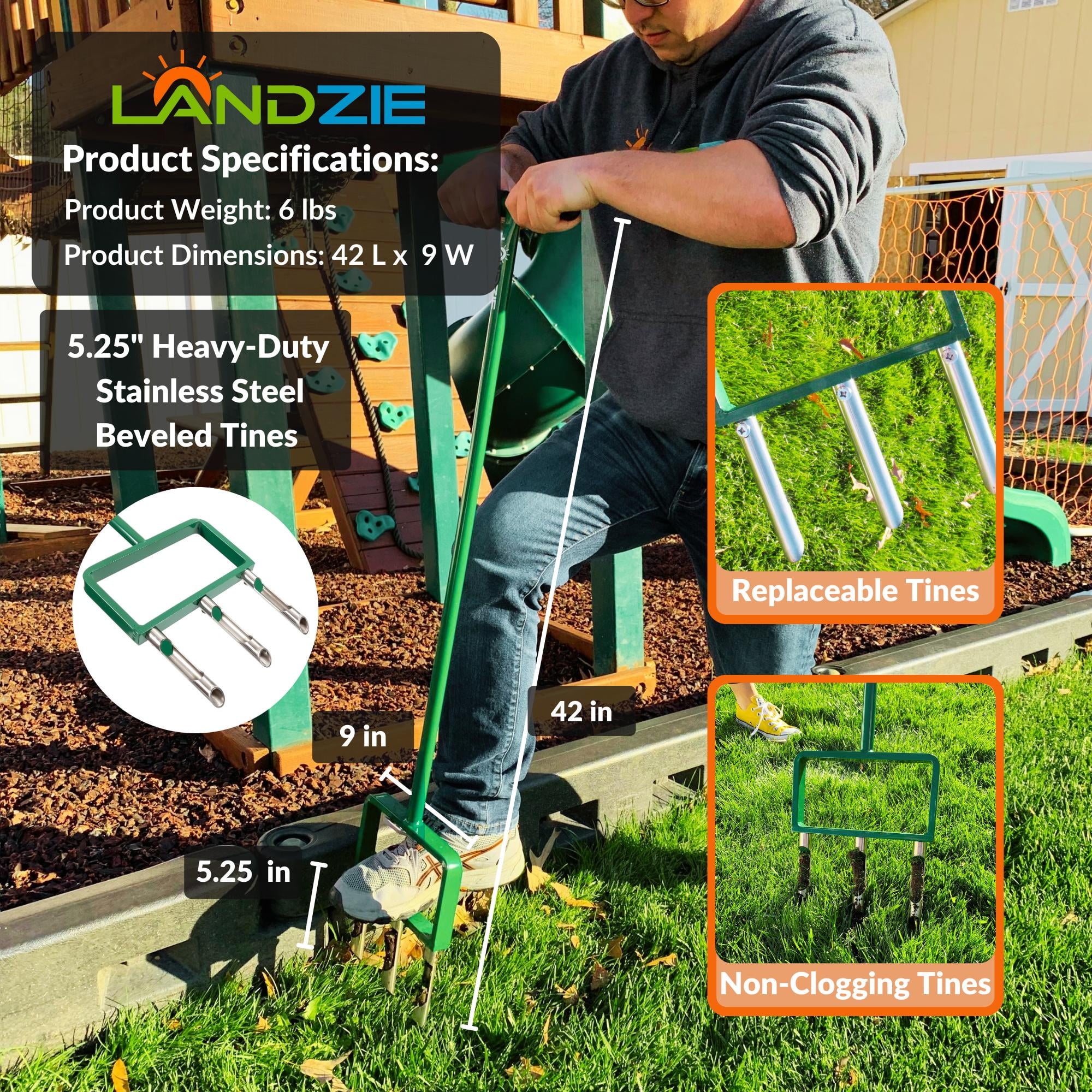 Hand core aerator hot sale