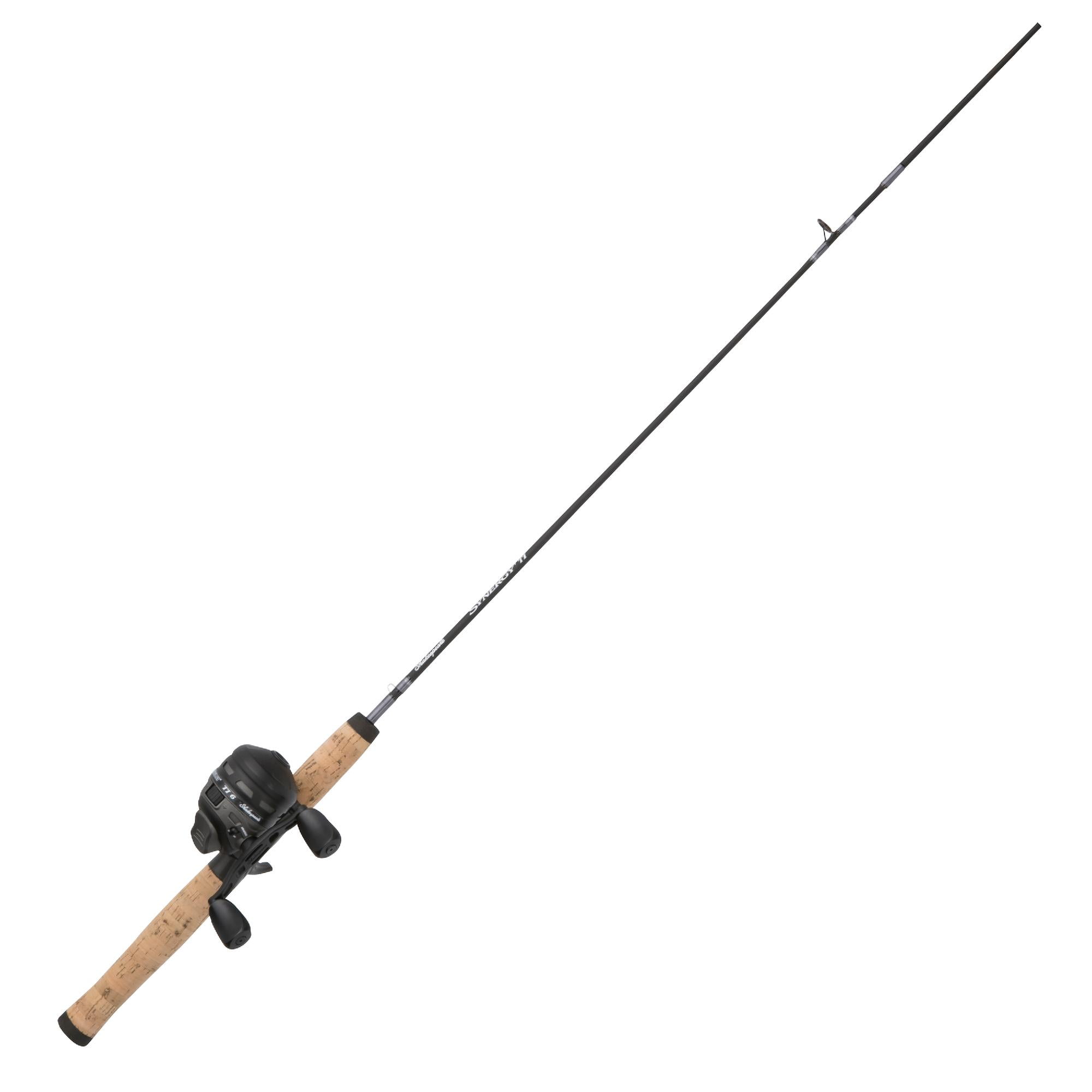 Shakespeare Synergy TI Spincast Reel and Fishing Rod Combo