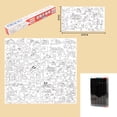 thumbnail image 2 of EIMELI Children‘S Drawing Roll Diy Painting Drawing Color Filling Paper For Kids Toddler Painting Set, 2 of 2