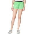 thumbnail image 2 of energie Womens Sadie Mesh Casual Mini Shorts, Green, Juniors, X-Large, 2 of 2