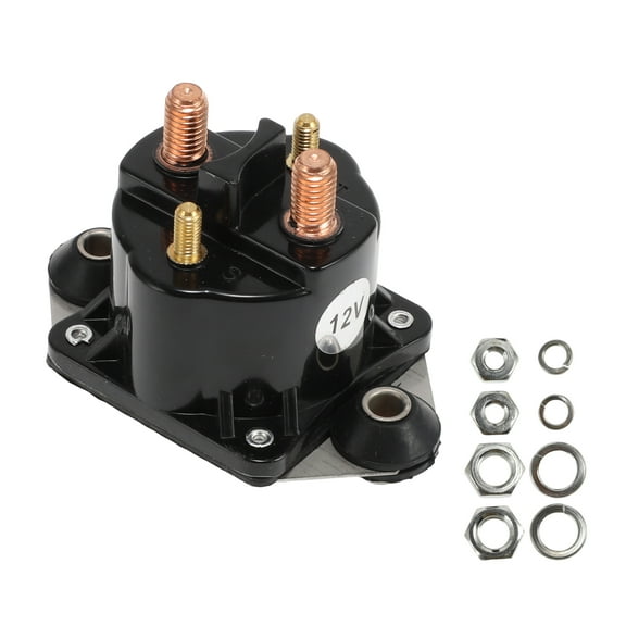 Unique Bargains 1 Set Marine Outboard Starter Solenoid Relay 12V 4 Terminal Relay for Force Marine 40 50 75 90 120