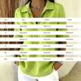 thumbnail image 5 of TRUBKH Zip Front Tops for Women Quarter Zip V Neck Short Sleeve Sweatshirts Loose Pullover Work Tops Women's Relaxed Fit Polo Shirts Business Casual Summer Gauze Shirts Dressy Black XXL, 5 of 9