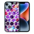 thumbnail image 1 of FINCIBO Soft Rubber Protector Cover Case for Apple iPhone 14 6.1" 2022, Nebula Tile, 1 of 5