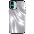 thumbnail image 4 of Compact iPhone 16 Pro Max Case [Lightweight / 4ft. 2X Military Grade Drop Protection/Slim] - Cherries - Clear Black, 4 of 5