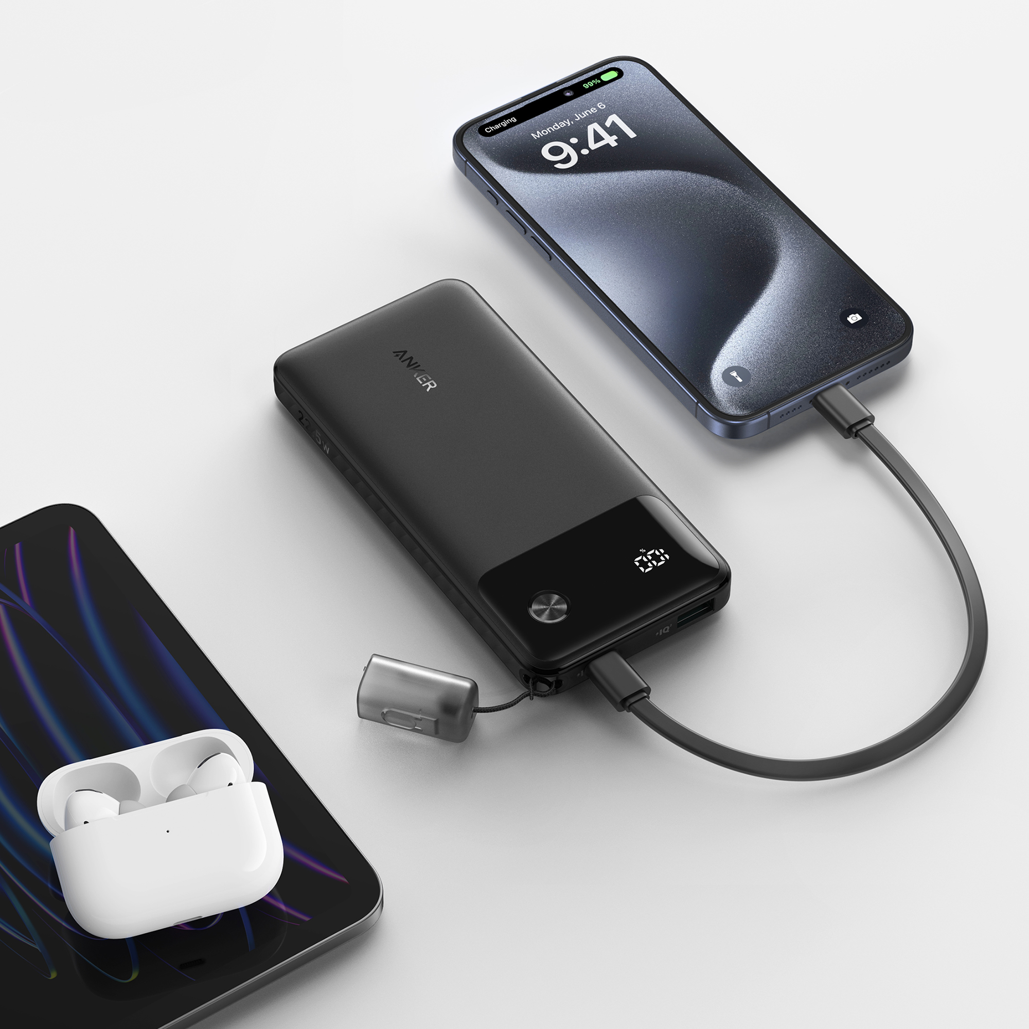 Anker 10,000mAh Power Bank, 22.5W Fast Charging photo 3