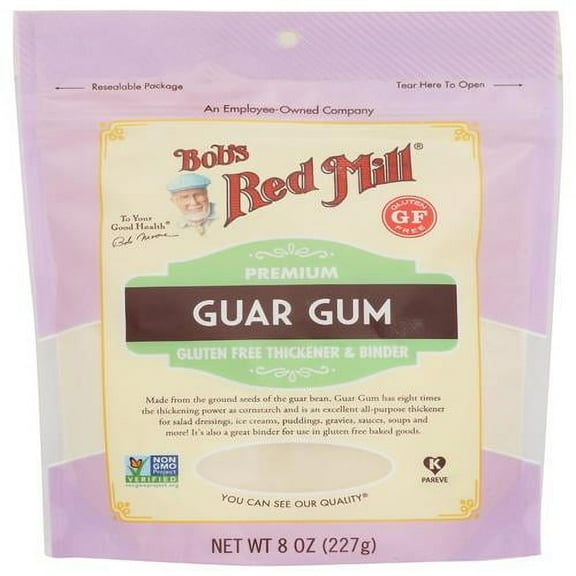 Pack of 2 - Bobs Red Mill Guar Gum, 8-Ounce Pack Of 5 Packaging May Vary