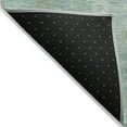 thumbnail image 5 of Addison Rugs Chantille Indoor/Outdoor Transitional Damask Teal Machine Washable Rectangle Rug, 2'6" x 3'10", 5 of 7