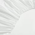 thumbnail image 5 of Lush Decor Coastal Chic Scalloped Edge Cotton Sheet Set 4 Piece Set King Sage - White Sheets - Scallop Trim - Bed Sheets - Coastal Decor, 5 of 9