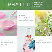 PHATOIL Lavender Essential Oils 100% Pure Natural Perfect for Skin Care, Massage, Relaxation - 3.38 fl.Oz