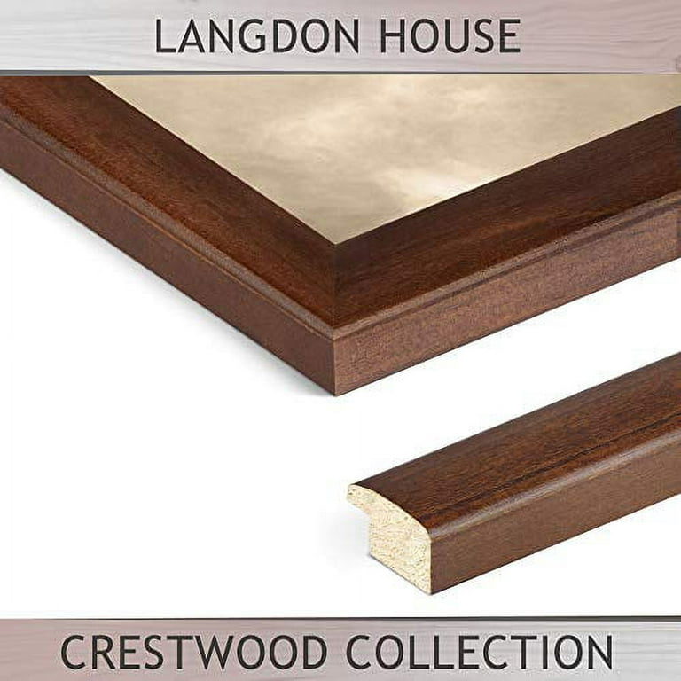 Langdon House 4x6 Cherry Stained Solid Wood Picture Frames