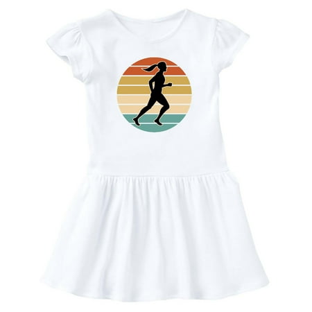 

Inktastic Running Gift Female Runner Gift Baby Girl Dress