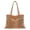 Tan, variant on Western Tote Bag for Women Fashion Tassel Purse Stylish Fringe Design, Coffee