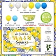 thumbnail image 7 of Lemon Bridal Shower Decorations, She Found Her Main Squeeze Decorations Backdrop, Balloons Arch Lemon Lime Foil Balloon Artificial Leaf for Fruit Themed Engagement Bachelorette, 7 of 7