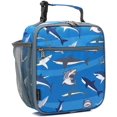 thumbnail image 1 of Biwat Kids Lunch Box Insulated Soft Bag Mini Cooler Back to School Thermal Meal Tote Kit for Girls, Boys, Shark, 1 of 4