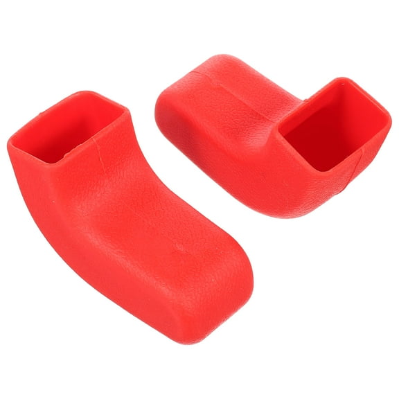 FESTFENDS 1 Pair Red Tow Hook Covers Fit for Outdoor Use on SUVs and Trucks