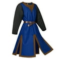 thumbnail image 1 of Chemise Tunique pour Hommes Blouse d'Halloween Historique Haut à Lacets, 1 of 3